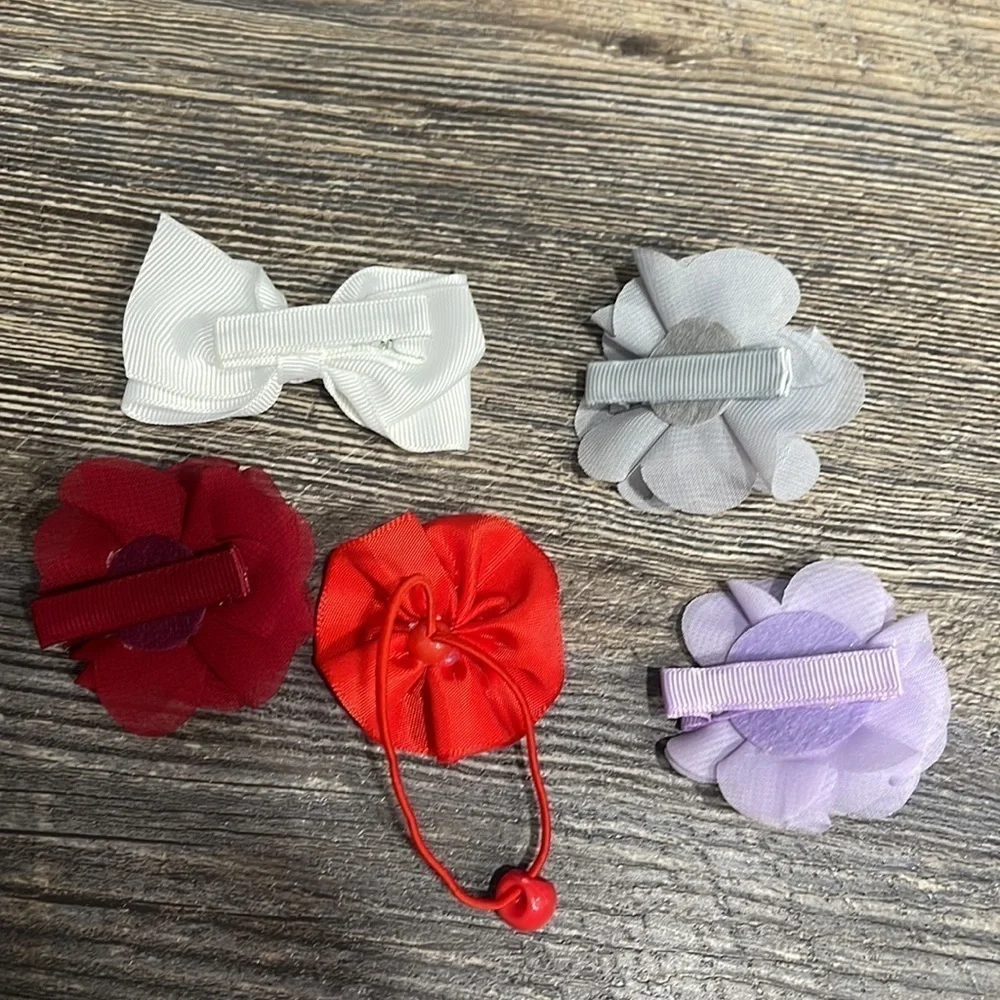 8 hair accessories